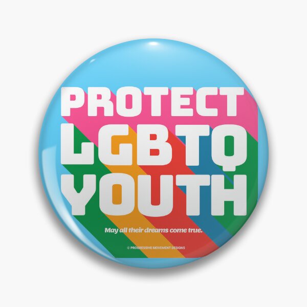 Item preview, PMD00342 Progressive Movement Designs Protect LGBTQ Youth Kids anti bullying message for LGBTQ progressives or ally designed and sold by ProgressiveLeft.