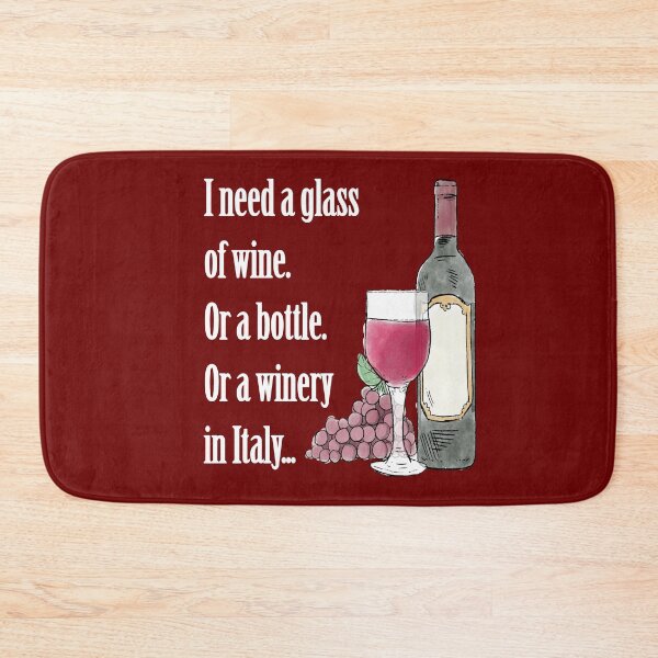 Item preview, I Need Glass Wine Funny Quote Best Seller Awesome Gift for Wine Lovers Travelers Party Birthday Occasion designed and sold by MagnaSpes.