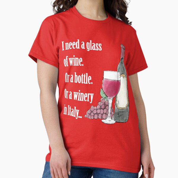 Artikel-Vorschau von Ich brauche Glas Wein lustige Quote Best Seller Awesome Geschenk für Weinliebhaber Reisende Party Geburtstag Anlass, designt und verkauft von MagnaSpes.