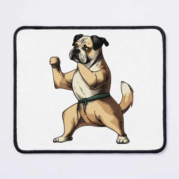 Item preview, dog knows karate designed and sold by Enhance Imagination.