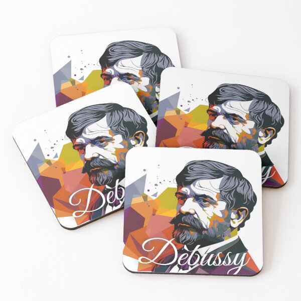 Item preview, Debussy portrait designed and sold by Musicianst0re.
