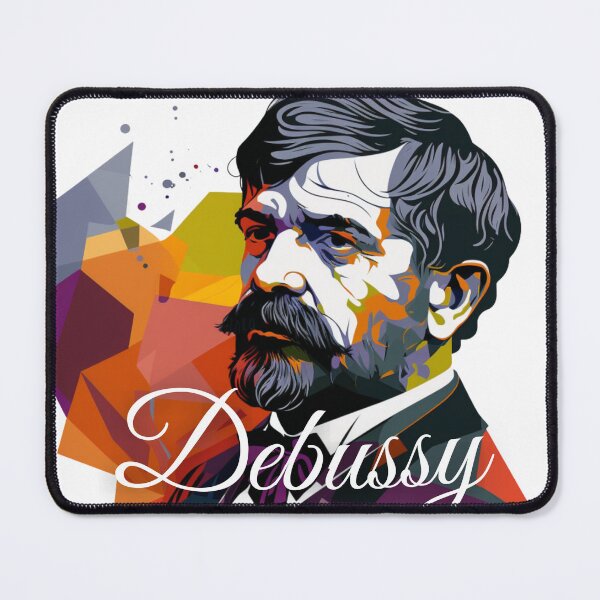 Item preview, Debussy portrait designed and sold by Musicianst0re.