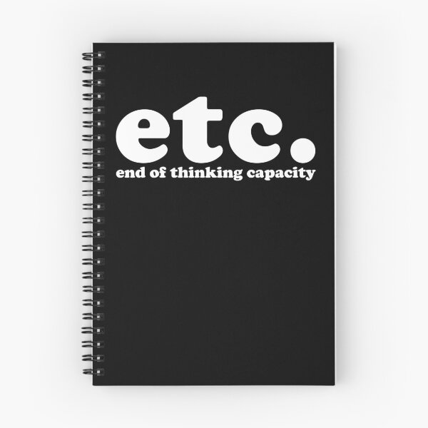 Item preview, Etc End Of Thinking Capacity designed and sold by kamrankhan.