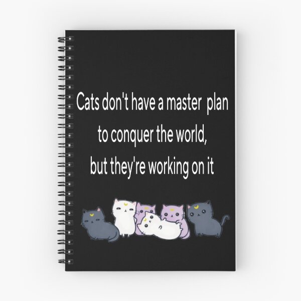Item preview, Cats Don't Gave a Master Plan  designed and sold by Basunat.
