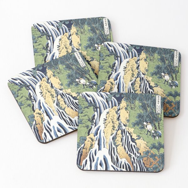 Item preview,  Katsushika Hokusai  Kirifuri waterfall near Kurokami mountain  designed and sold by OldTimeArt.