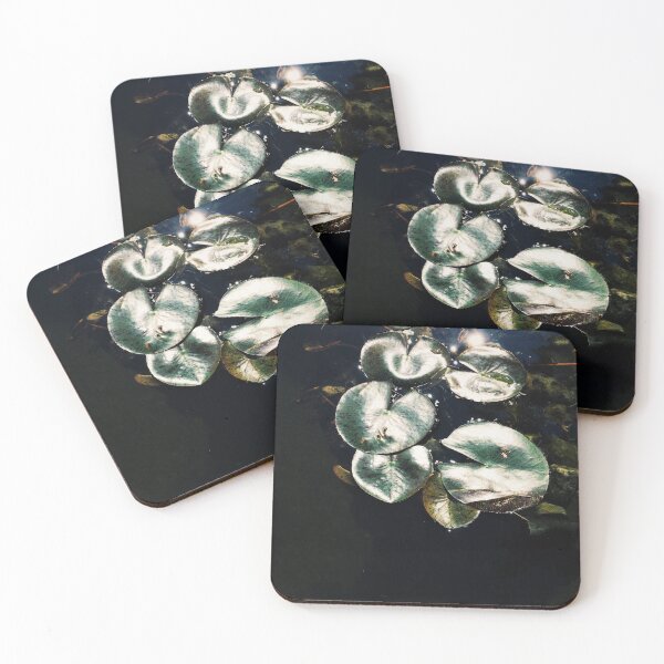 Item preview, Lily Pads en un estanque designed and sold by dguzmanmeyer.