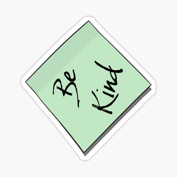 Artikel-Vorschau von Seien Sie freundlich Post it Reminder Note, designt und verkauft von ReminderNote.
