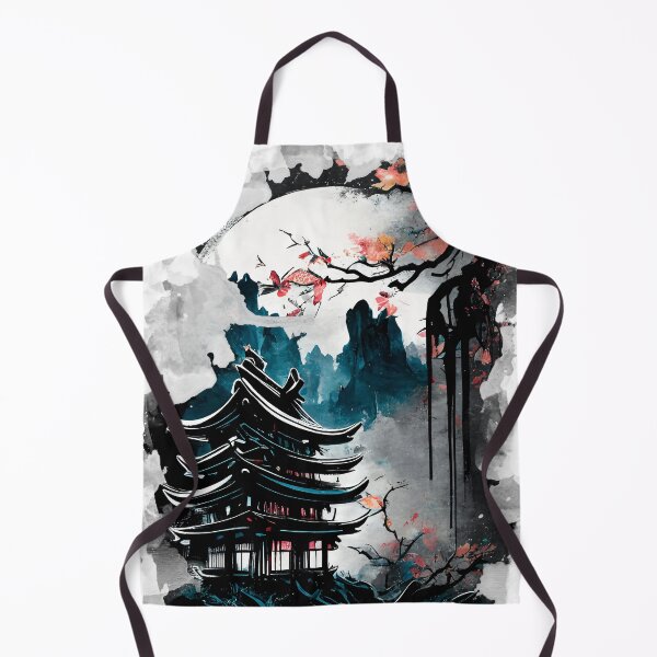 Item preview, Fantasy japan landscape designed and sold by loucaski.