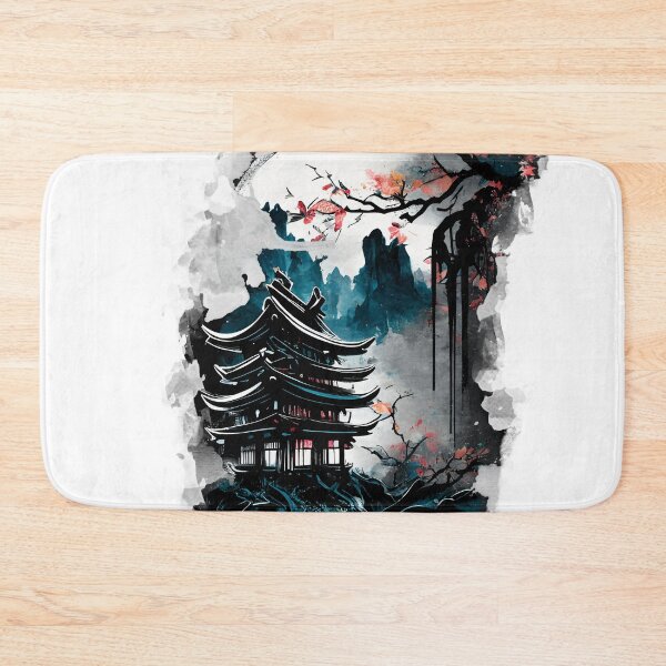 Item preview, Fantasy japan landscape designed and sold by loucaski.