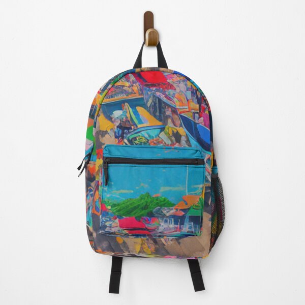 Item preview, The Liveliness of the Coastal Village - Thriving Life in the Sunshine designed and sold by WBP Mart.