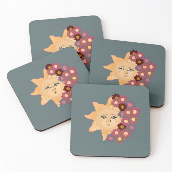 Item preview, Sun with Flowers designed and sold by AthenaPress.