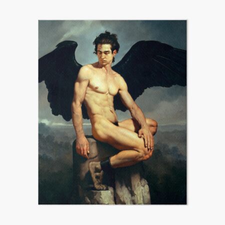 Lucifer by Roberto Ferri Art Board Print