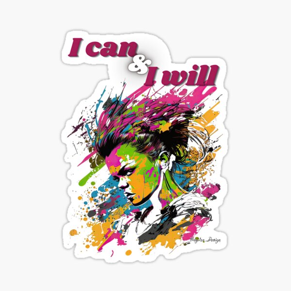 I can! 12 Sticker