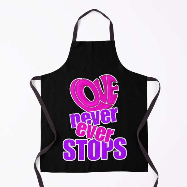 Item preview, Love never ever stops, Valentine quote, Love quote,valentine design designed and sold by efenem.