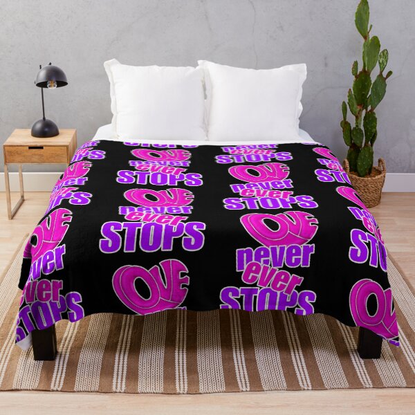 Item preview, Love never ever stops, Valentine quote, Love quote,valentine design designed and sold by efenem.
