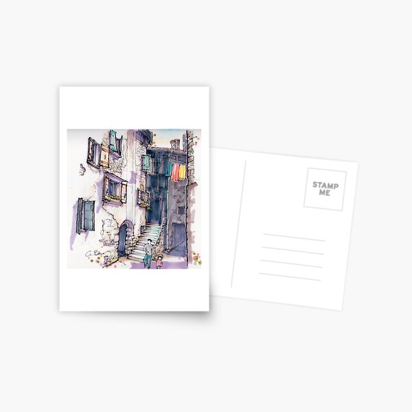 Item preview, Rovinj Croatia Street Scene designed and sold by Gregg Brown.