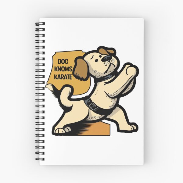 Item preview, dog knows karate designed and sold by Enhance  Imagination.