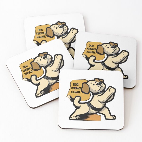 Item preview, dog knows karate designed and sold by Enhance  Imagination.