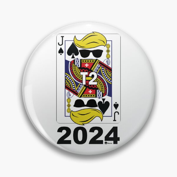 Aperçu de l'œuvre Trump 2024 MAGA Valet de pique Trump Card créée et vendue par NitostixRB.