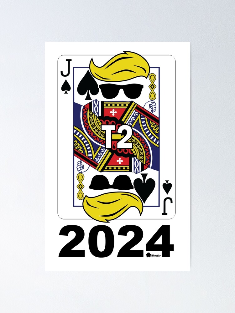 Thumbnail 1 of 3, Poster, Trump 2024 MAGA Jack of Spades Trump Card designed and sold by NitostixRB.