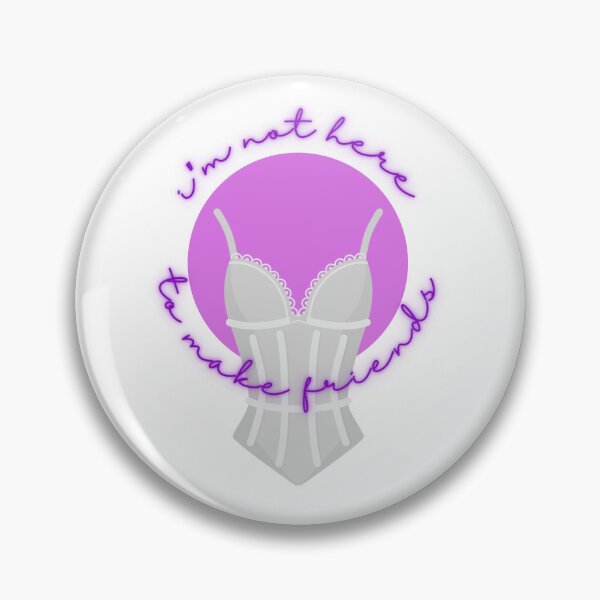 Item preview, I’M NOT HERE TO MAKE FRIENDS designed and sold by baldbird.