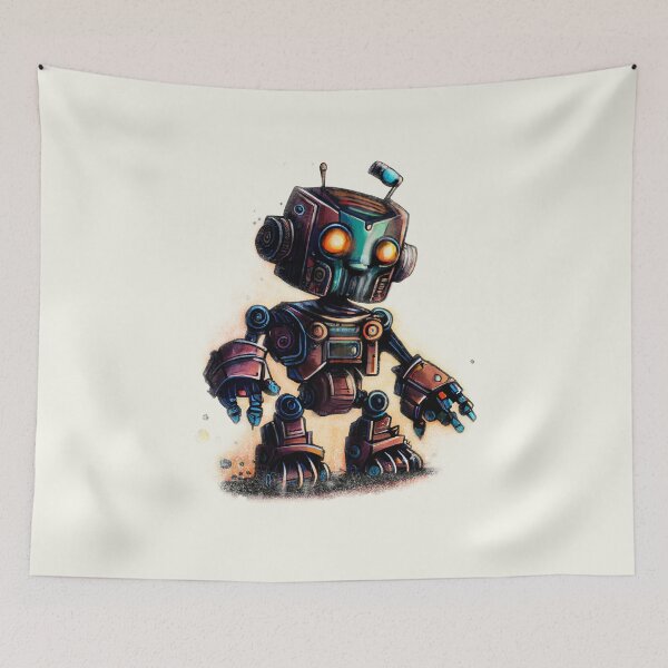 Item preview, Little Robot: Booting Up no text designed and sold by DieselElkins.