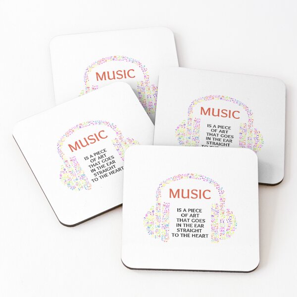 Item preview, Music is a piece of art  that goes in the ear straight to the heart designed and sold by We Grow.