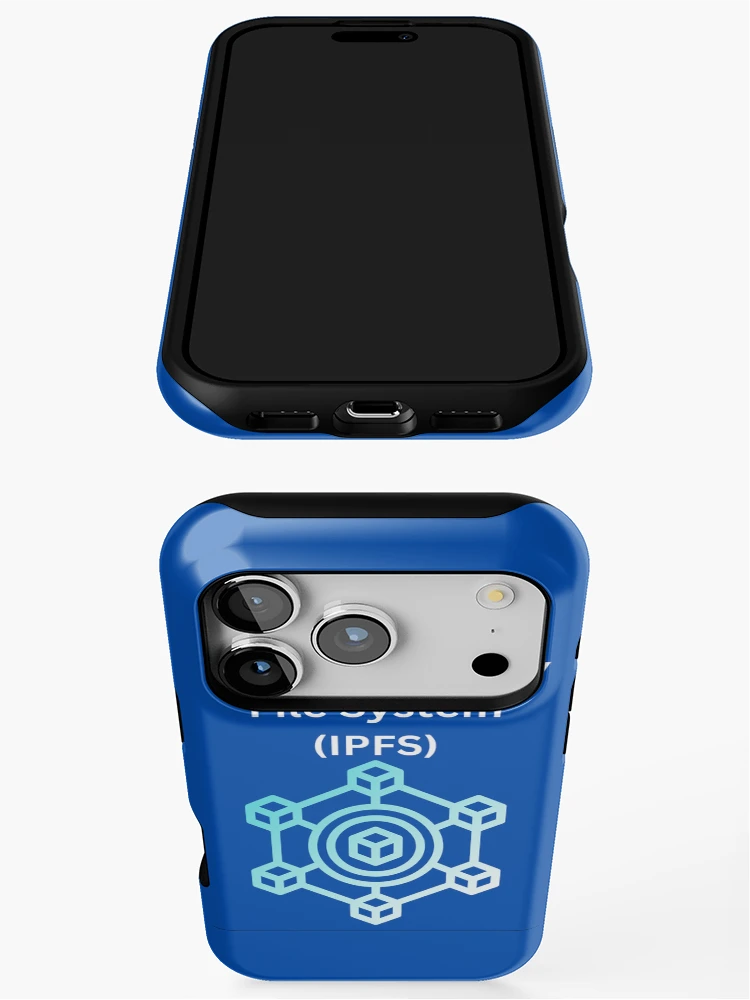 Thumbnail 3 of 4, iPhone Case, Inter Planetary File System (IPFS) designed and sold by UpcomingTech.