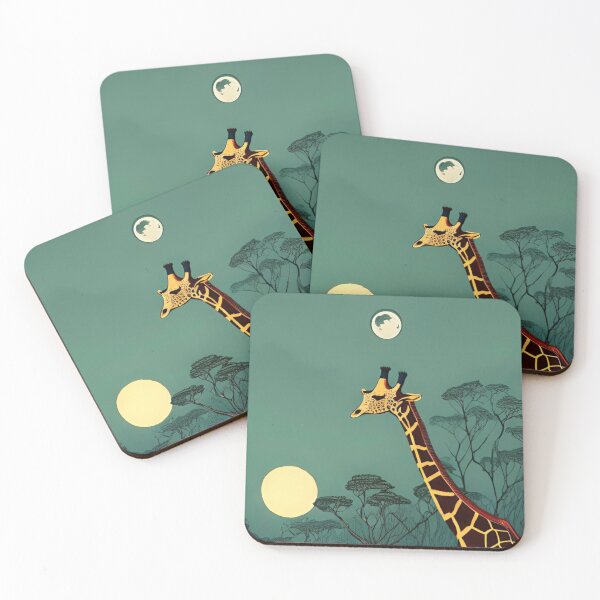 Item preview, Safari Under Three Moons  designed and sold by EsoteraArt.