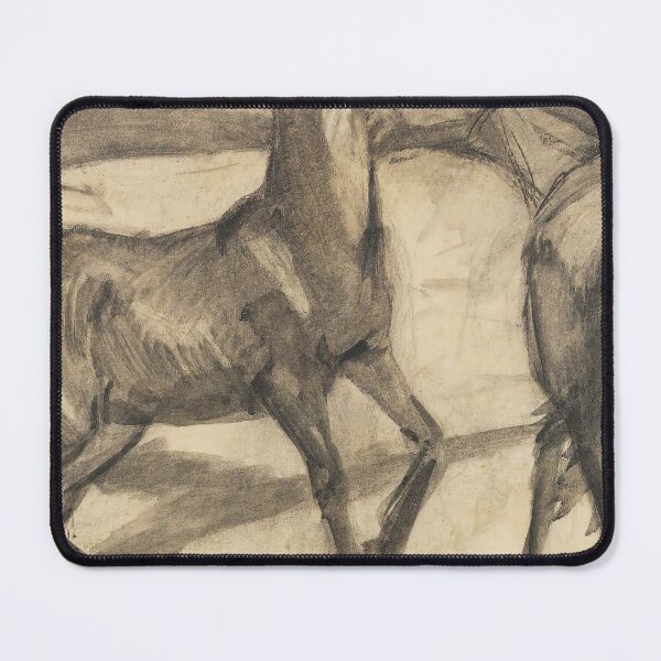 Item preview,  Franz Marc Art Prints  Zwei Pferde Franz Marc designed and sold by TeeARTHY.