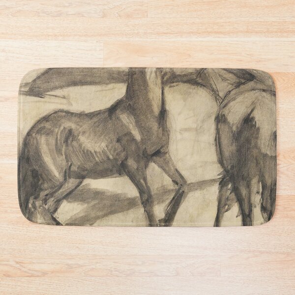 Item preview,  Franz Marc Art Prints  Zwei Pferde Franz Marc designed and sold by TeeARTHY.