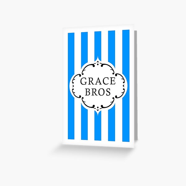 GRACE BROS Greeting Card