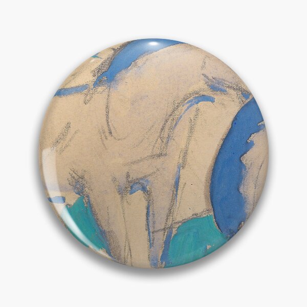 Item preview, Franz Marc Art Prints  Zwei Pferde, blaugrün Franz Marc  designed and sold by TeeARTHY.