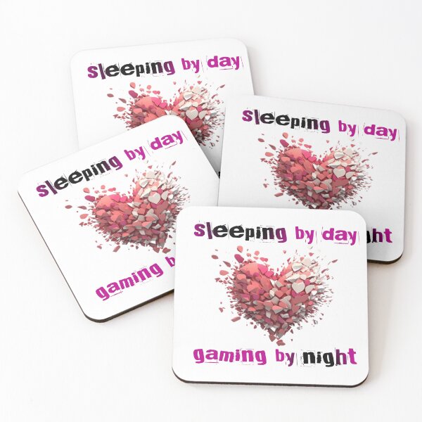Item preview, Valentines day sleeping by day gaming by night  designed and sold by SHOP SOUS⭐⭐⭐⭐⭐.