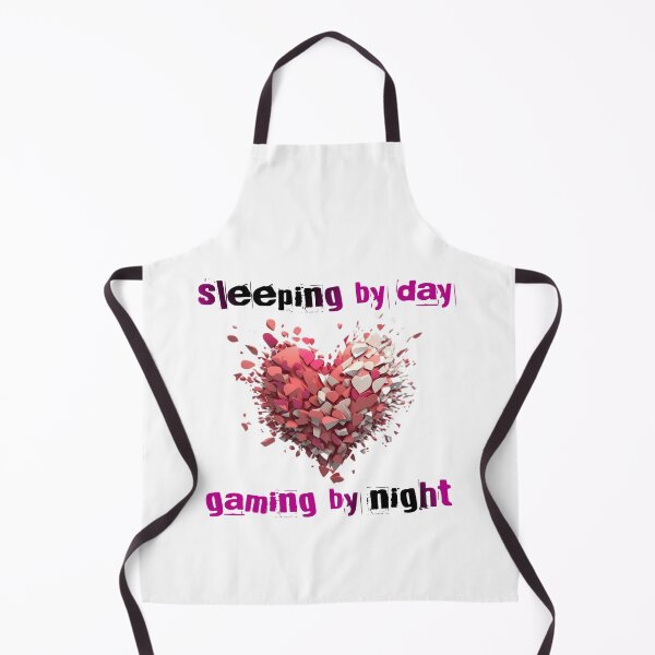 Item preview, Valentines day sleeping by day gaming by night designed and sold by SHOP SOUS⭐⭐⭐⭐⭐.