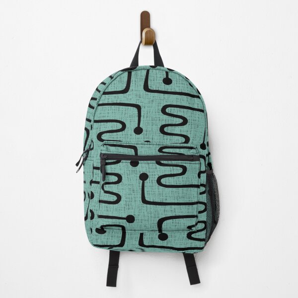 Artikelvorschau, Mid Century Modern Atomic Abstract 333 Mint Green and Black entworfen und verkauft von tonymagnerart.