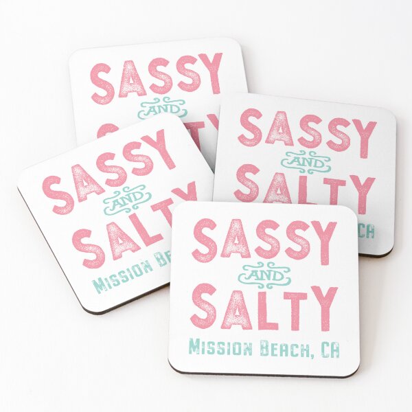 Item preview, Mission Beach California Sassy and Salty designed and sold by Futurebeachbum.