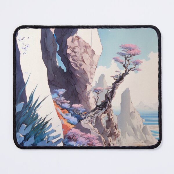 Item preview, Morning Light on the Alien Cliff designed and sold by riquishop.