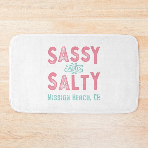 Item preview, Mission Beach California Sassy and Salty designed and sold by Futurebeachbum.