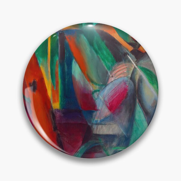 Item preview, Franz Marc Art Prints  In the Rain Franz Marc  designed and sold by TeeARTHY.