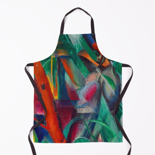 Item preview, Franz Marc Art Prints  In the Rain Franz Marc  designed and sold by TeeARTHY.