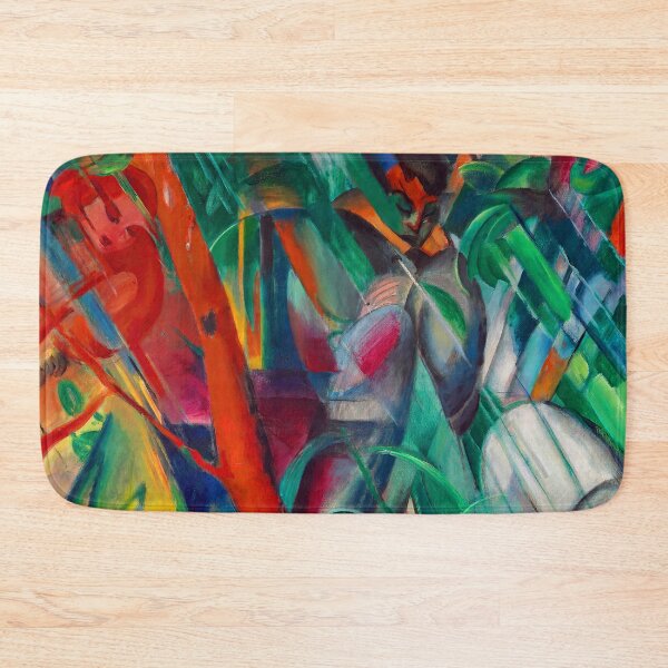 Item preview, Franz Marc Art Prints  In the Rain Franz Marc  designed and sold by TeeARTHY.
