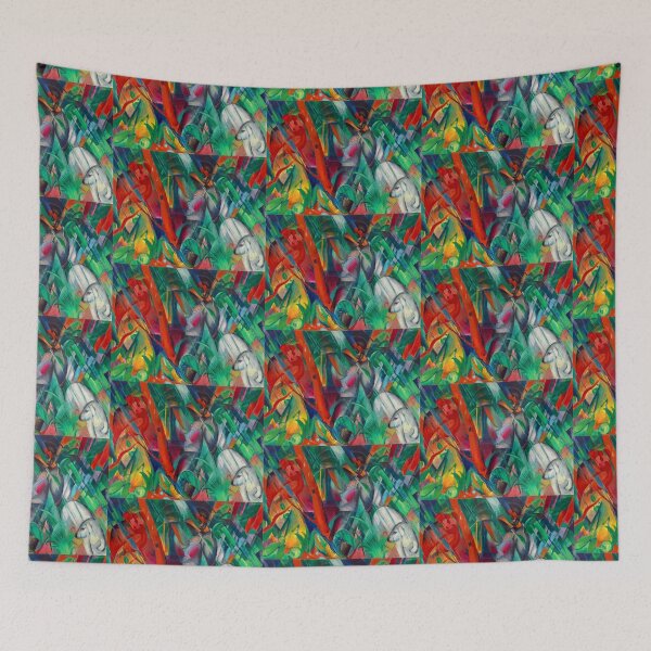 Item preview, Franz Marc Art Prints  In the Rain Franz Marc  designed and sold by TeeARTHY.