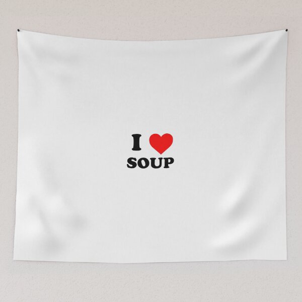 Item preview, i love soup designed and sold by wordswithfonts.