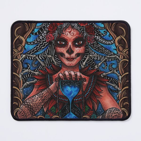 Item preview, Catrina with hourglass designed and sold by PenworkGallery.
