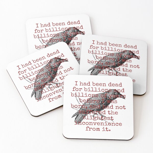 Item preview, I Had Been Dead For Billions - Death Quote  designed and sold by CrankyOldDude.