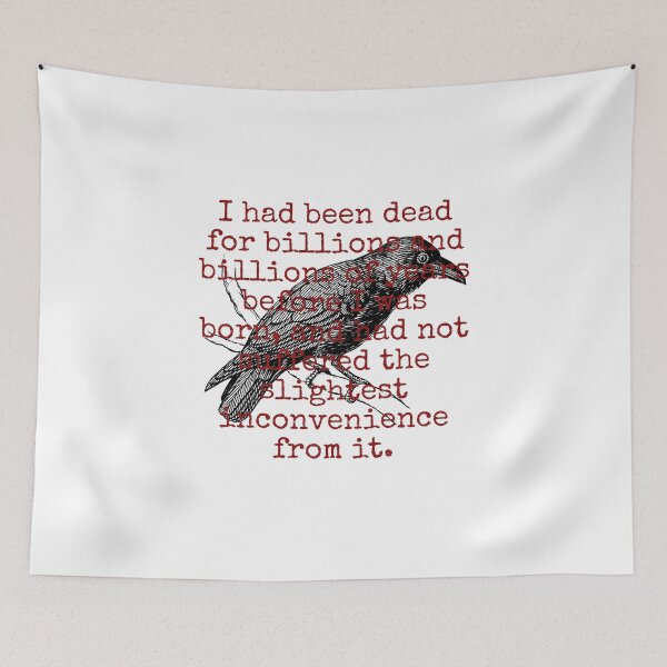 Item preview, I Had Been Dead For Billions - Death Quote  designed and sold by CrankyOldDude.