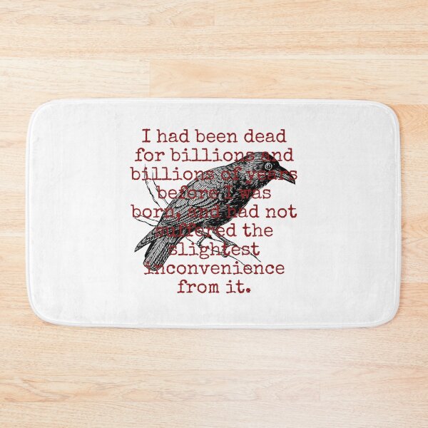 Item preview, I Had Been Dead For Billions - Death Quote  designed and sold by CrankyOldDude.