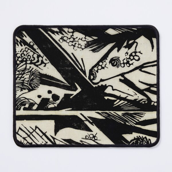 Item preview, Franz Marc Art Prints  Horse and hedgehog  Franz Marc  designed and sold by TeeARTHY.