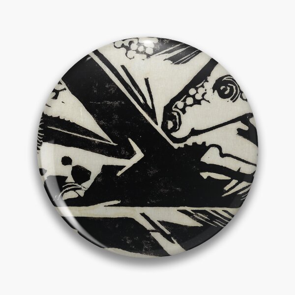Item preview, Franz Marc Art Prints  Horse and hedgehog  Franz Marc  designed and sold by TeeARTHY.